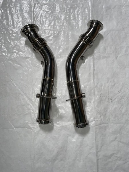 Downpipe Set 76mm für Mercedes Benz C-​Klasse W205 C43