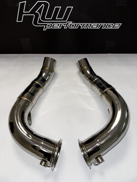 Race Downpipes – Performance-Upgrade für BMW M5 & M6 (S63 Motor)