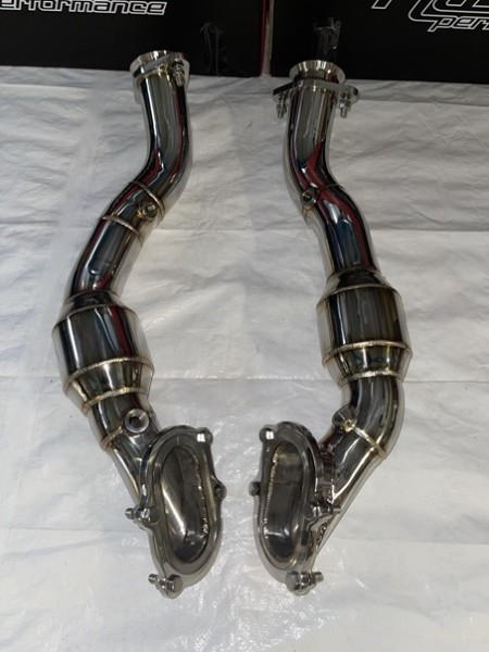 Corvette C7 6.2 3" High Flow Kat OFF Tuning Pipe Downpipe ET